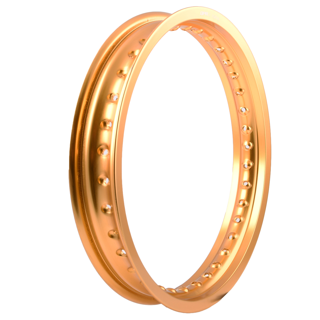 Obręcz koła aluminiowa złota 2,15x16 Simson MZ ETZ DPR Classic