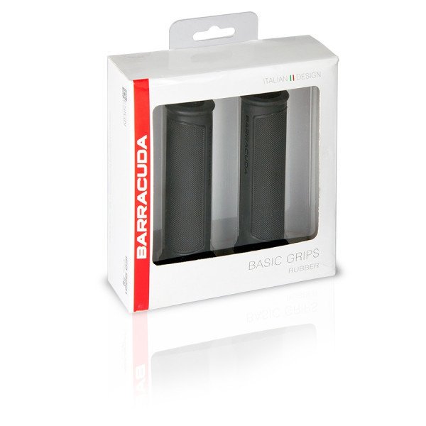 Manetki Motocyklowe BASIC Barracuda Czarne Guma