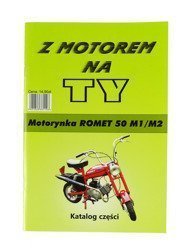 Katalog wykaz części schemat motorynka romet m1/m2