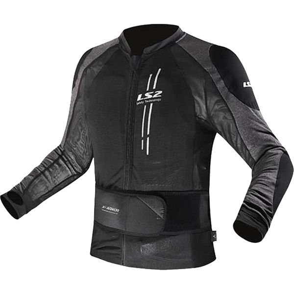 Bluza motocyklowa męska LS2 X-Armor Man Black Silver