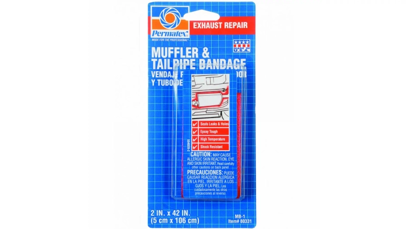 Bandaż taśma do naprawy tłumików i rur wydechowych samochodowych 5cm x106cm