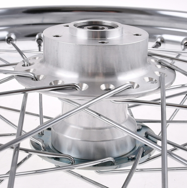 Koło jezdne 1,85x16 Simson S51 szprychy chrom DPR