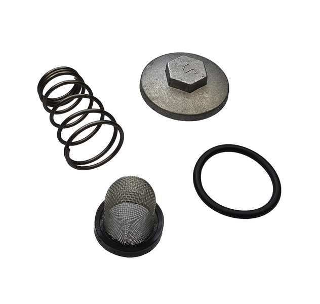 Korek spustu oleju + filtr oleju do silników GY6 4T