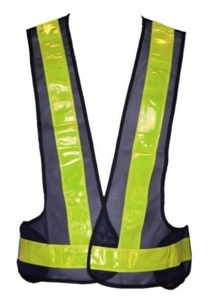 Kamizelka odblaskowa siatkowa szelki Polska