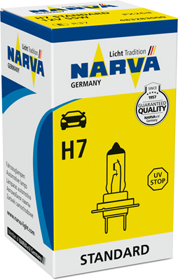 Narva żarówka halogenowa H7 12V 55W PX26d Niemcy homologacja