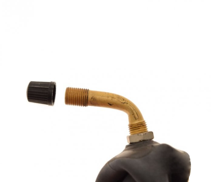 Dętka 200X50 AV Box kąt 90 stopni Hulajnoga