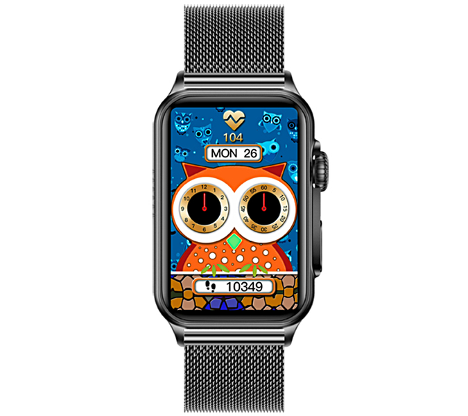 Smartwatch zegarek Rubicon RNCF06 czarna bransoleta