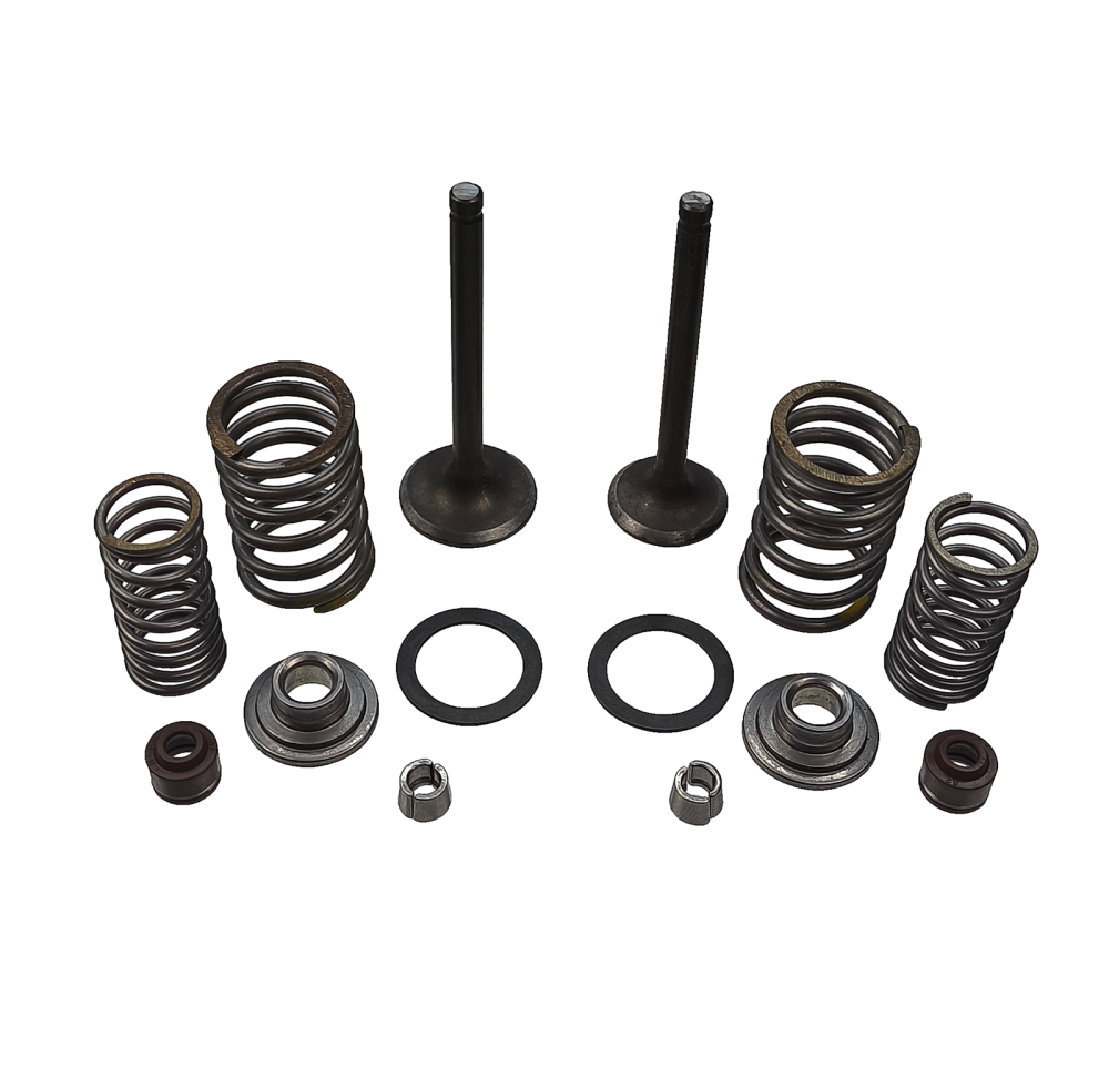 Zawory silnika uzbrojone 70cc Łoś King minichopper