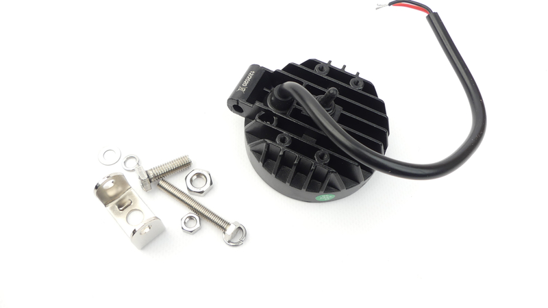 Lampa Robocza 12LED FLOOD Włącznik 12-24V 1800lm