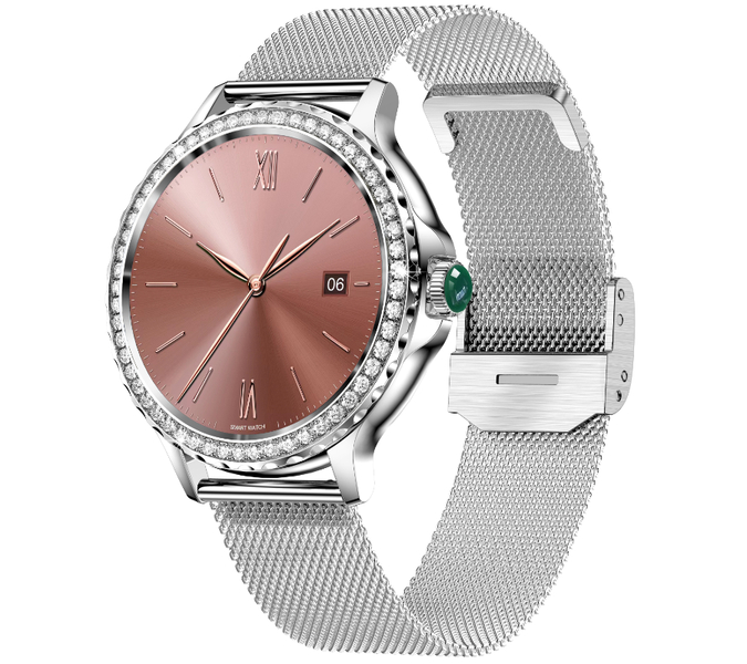 Smartwatch zegarek Rubicon damski RNCF19 tryby sportowe SMS kroki alarm gry