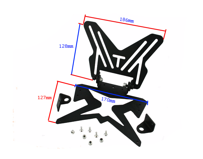 Uchwyt mocowanie tablicy rejestracyjnej kierunków