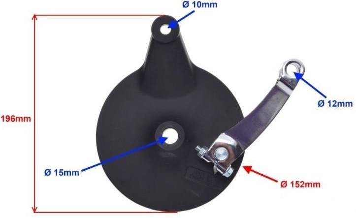 Junak 901 901S 902 Pokrywa Szczęk Tył