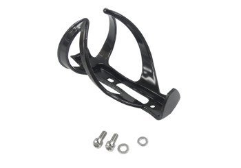 Koszyk rowerowy uchwyt bidonu elastyczny czarny