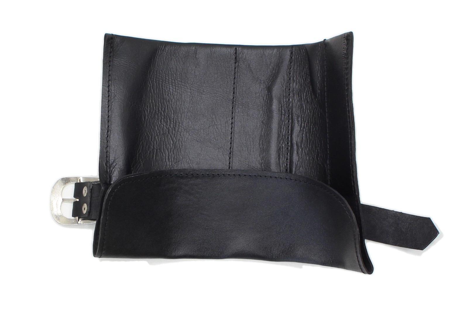 Sakwa torba na narzędzia czarna ekoskóra