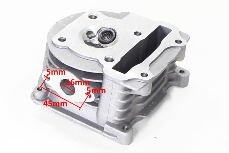 Głowica Cylindra Krótkie Zawory Gy6 4T 50ccm Kpl