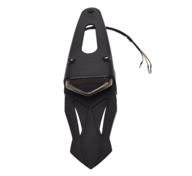 Lampa tył led z błotnikiem dymiony klosz homologacja E24