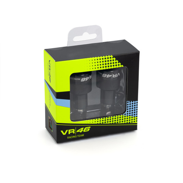 Końcówki ciężarki kierownicy Barracuda VR46 czarne