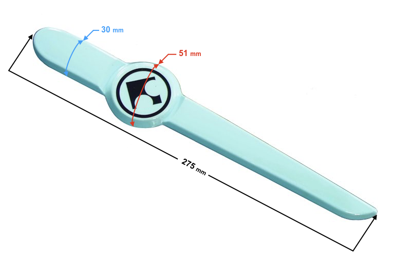 Dekor obudowy prawej do skutera Primo