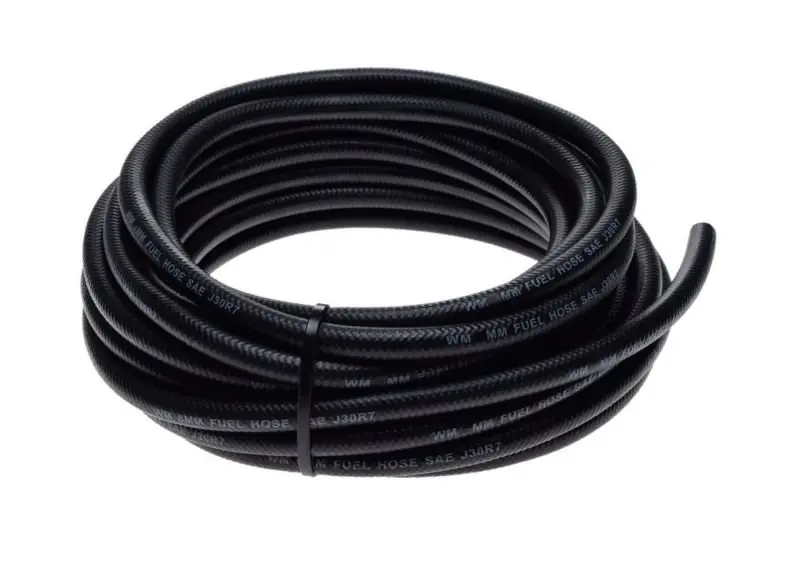 Wąż przewód do benzyny lub oleju zbrojony 6mm SAE J30R7 1 metr