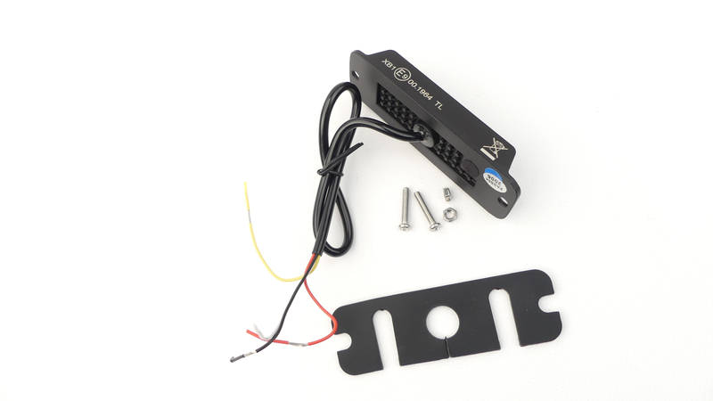 Lampa stroboskopowa 4LED 20W BLUE 12-24V R65 R10