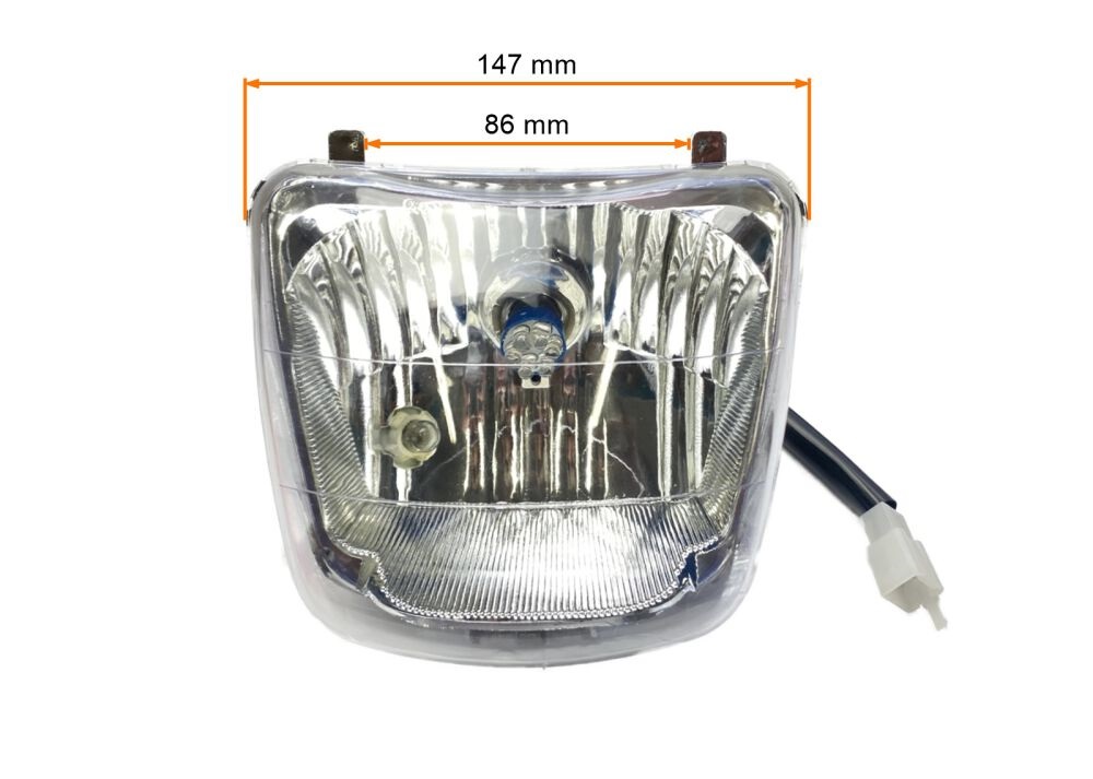 Lampa przód Led kompletna quad atv 110 125