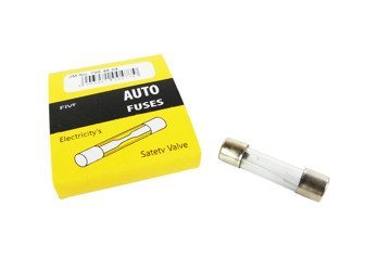 Bezpiecznik cylindryczny rurkowy szklany 30a