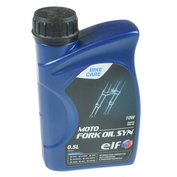 Olej do amortyzatorów syntetyczny ELF Moto Fork Oil Syn 10W 0,5l