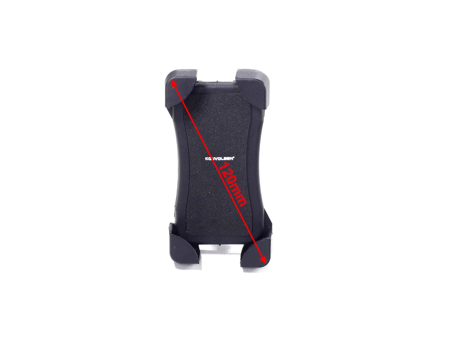 Uchwyt na telefon smartphone mocowanie czarne