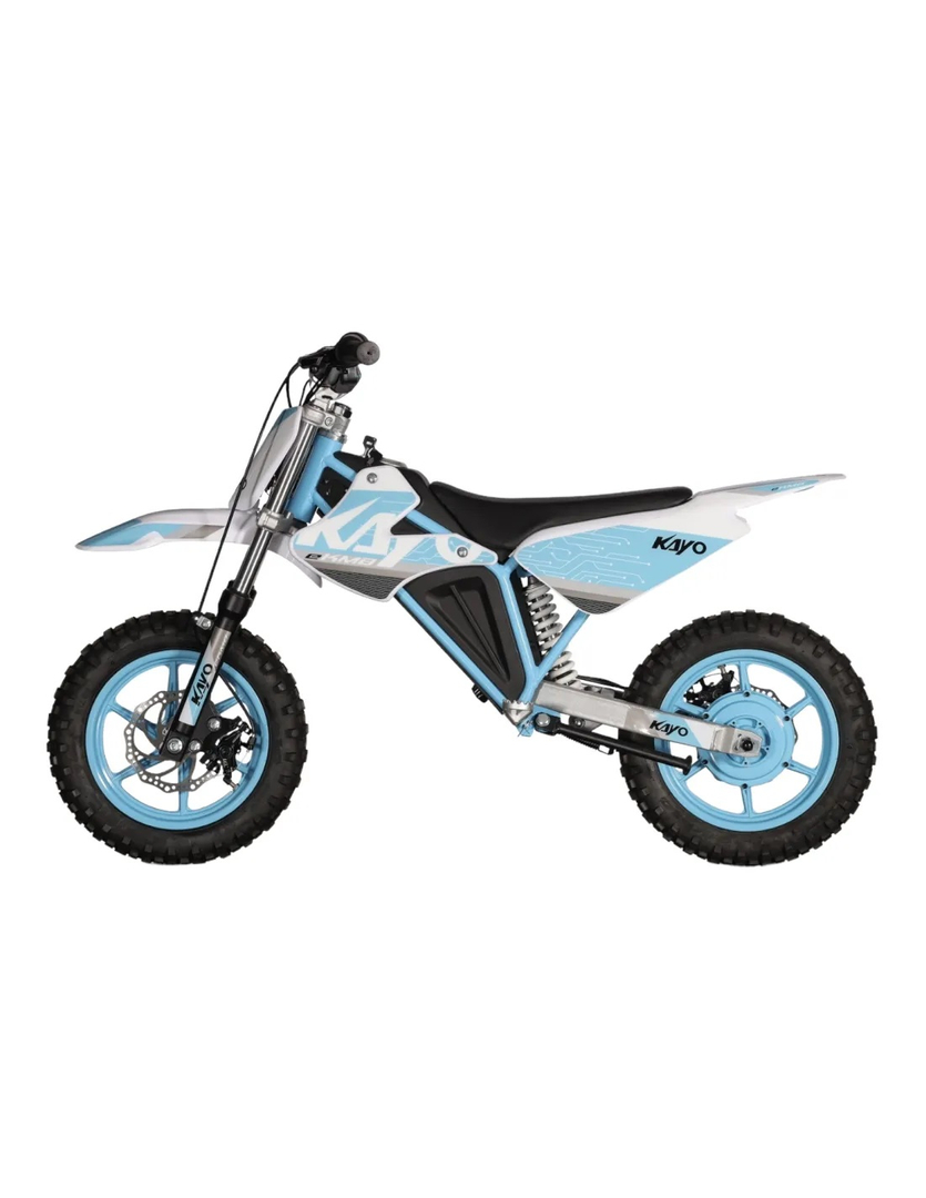 Pit Bike KAYO eKMB elektryczny dla dziecka malucha bezpieczny