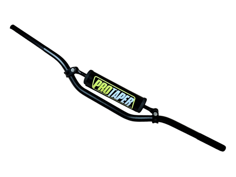 Kierownica aluminiowa niska czarna pitbike MRF HQ RC TTR Kayo Pitgang RXF