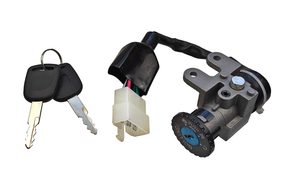 Stacyjka z kluczykami chiński skuter 4T GY6 Wilga Toros Zipp Router