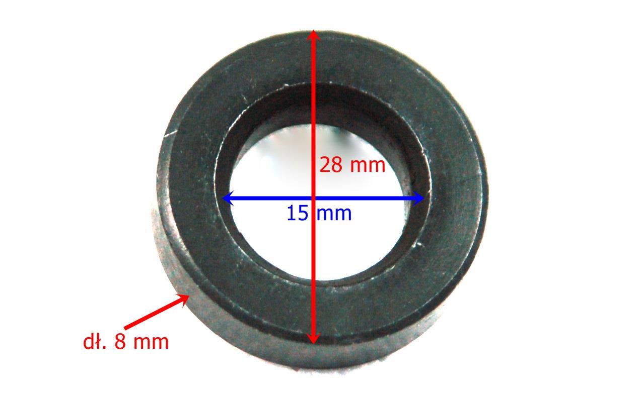 Tuleja koła tylnego środkowa Barton Hyper 125