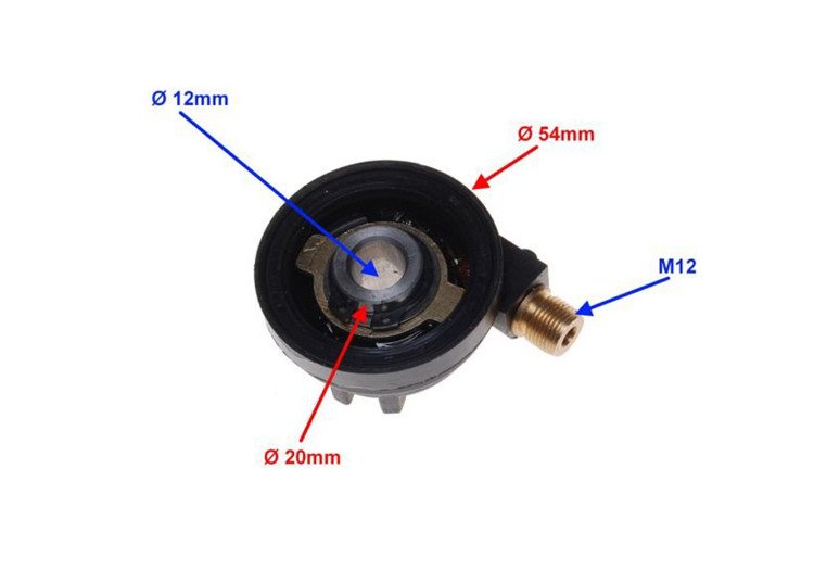 Napęd licznika ślimak Zipp Quantum płetwa skuter