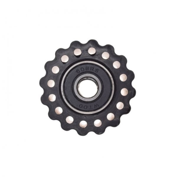 Rolka prowadząca łańcucha napędowego 38mm czarna