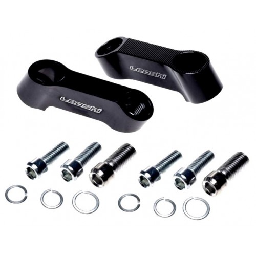 Adaptery lusterek czarne  2 x M10 prawy komplet