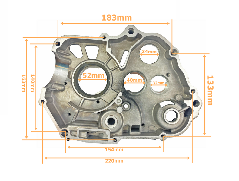 Kartery silnika lewy + prawy do silników 154FMI