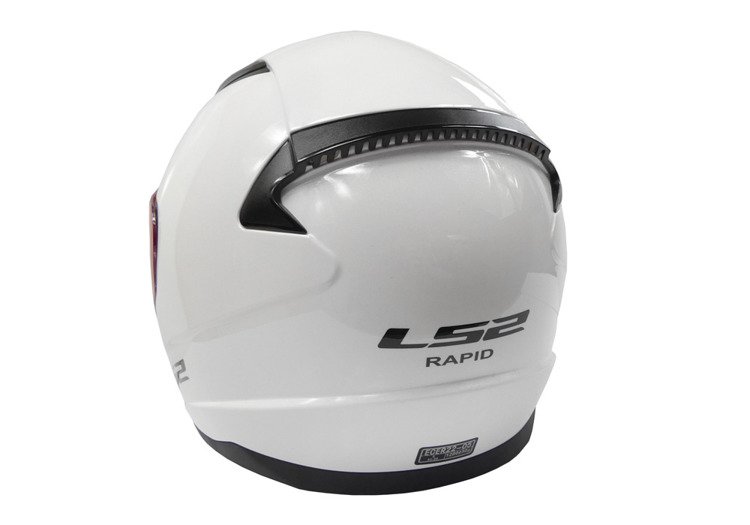 Kask integralny ls2 ff353 rapid solid white