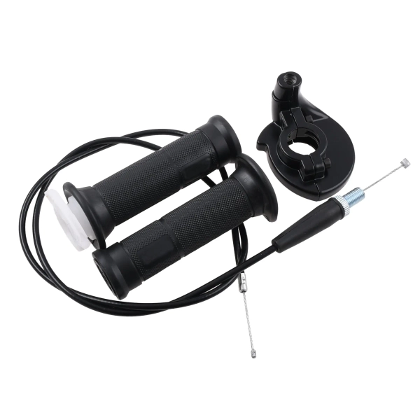 Rolgaz rollgaz uniwersalny czarny + gumy manetki Racing Force