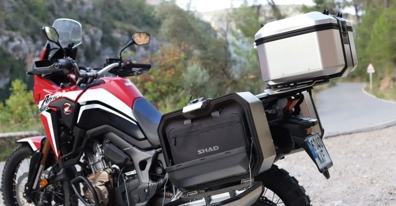 Kufer SHAD TERRA Boczny TR36 Aluminiowy Lewy