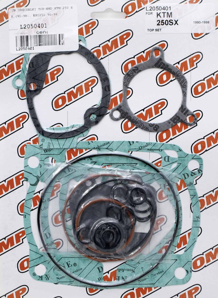 Uszczelki top-end na górę silnika KTM 250 SX 90-98 KTM EXC 250 90-98