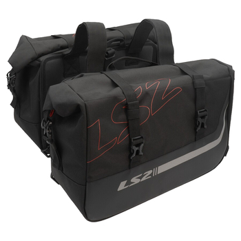 Sakwy boczne LS2 Freedom Panniers 20 + 20l 420x300x160mm (każda torba)
