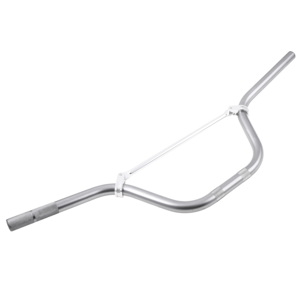 Kierownica z poprzeczką uniwersalna titanium połysk 22mm 71,5cm Racing Force