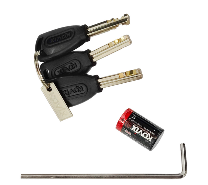 Łańcuch zabezpieczający z alarmem Kovix KCL8-120