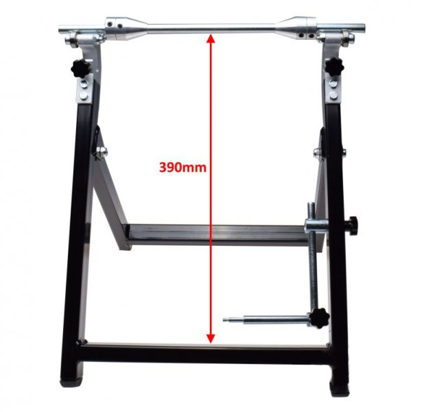 Przyrząd do centrowania kół motocyklowych centrownica