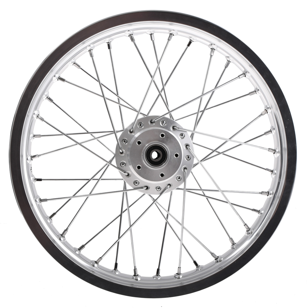 Koło jezdne 1,85x16 Simson S51 alu szprychy chrom DPR