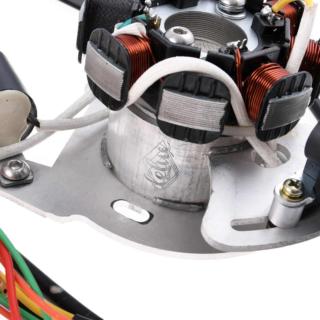 Zapłon bezstykowy CDI 12V głęboki zapłon WSK / WFM 125 polska instrukcja