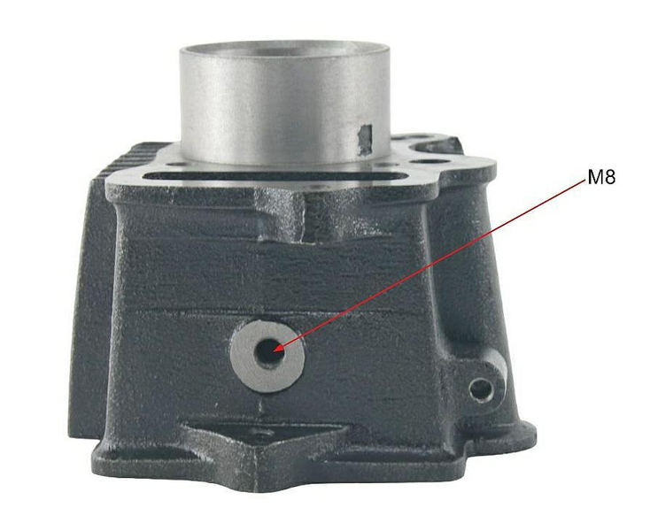 Cylinder KING quad atv 4T 47,00 152FMB komplet