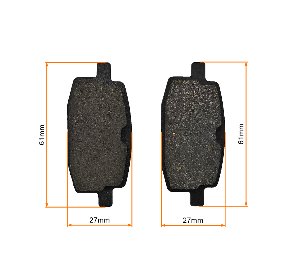 Klocki hamulcowe przód Wilga Vapor Coliber Quest Barton Benzer Junak Romet