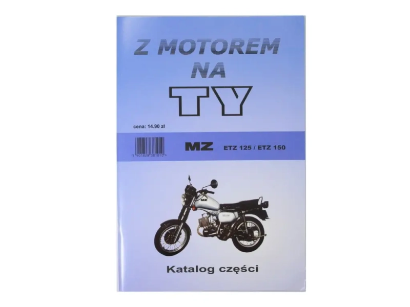 Katalog części schemat "Z Motorem Na Ty" motocykle MZ ETZ 125 150