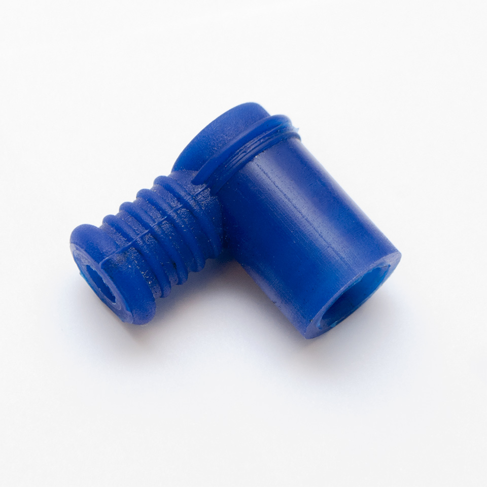 DZE fajka na świecę silikonowa krótka wodoodporna